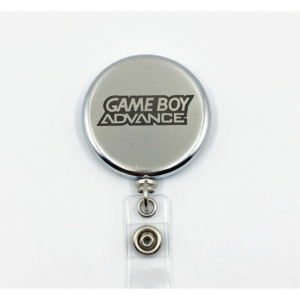 Nintendo Gameboy Advance Promo Stainless Steel Badge Pull New